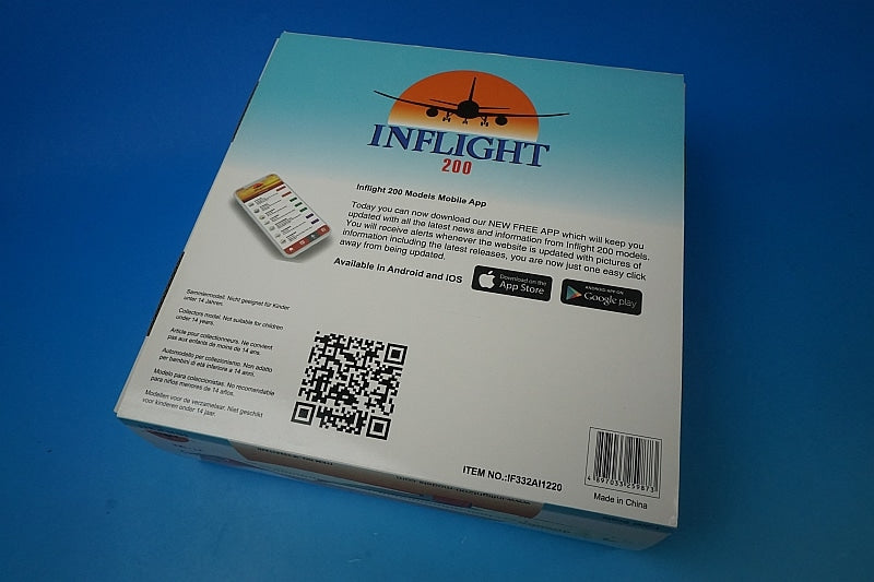 1:200 A330-200 Air India IF332AI1220 INFLIGHT airplane model