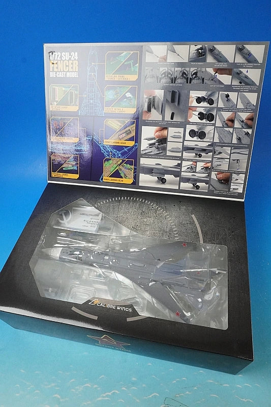 1:72 Sukhoi Su-24MR Reconnaissance Type Fencer-E Russian Air Force #41 CA722409 CALIBRE WINGS airplane model