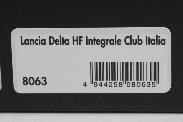 1:43 HPI 8063 Lancia Delta HF Integrale CLUB ITALIA