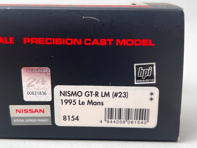 1:43 HPI 8154 Nissan Nismo GT-R Le Mans 1995 #23 Clarion