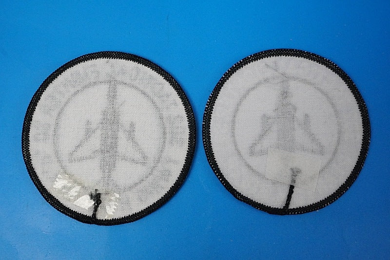 Patch JASDF 302Tactical Fighter SQ PHANTOM Rider 2piece set without hook and loop