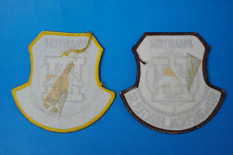 Patch JASDF Air Self-Defense Force F-4 Phantom 302nd Squadron Hyakuri Air Base High Visibility & Low Visibility 2-Piece Set (No Velcro)