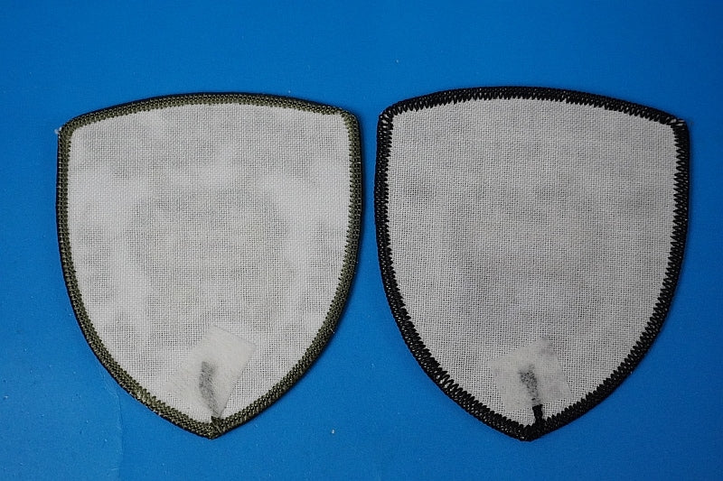 Patch JASDF U-125A UH-60 Shisa MAJESTIC JOB Naha Base High visibility & low visibility Set of 2 without hook and loop