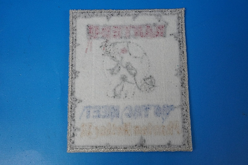 Patch JASDF F 4EJ Kai 301st Squadron WANTED!! Battle Competition 2006 Phantom Mother Skull Square without hook and loop