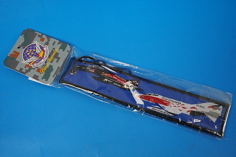 Patch JASDF F-4EJ Super Phantom II Final Year 2019 Farewell White Phantom Spook Blue Keychain/Keyring Flight Tag
