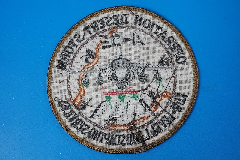 Patch USAF A-6E OPERATION DESERT STORM LOW-LEVEL LANDSCAPING SERVICES without hook and loop