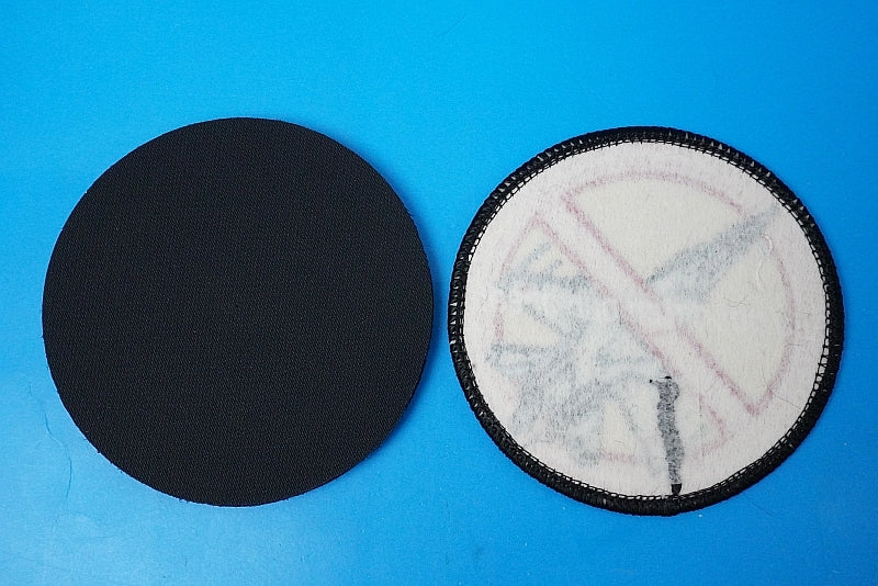 Patch JASDF Do not enter our area! 2 piece set with / without hook and loop