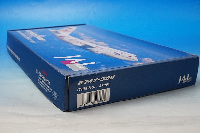 1:200 B747-300 JAL Rizzocha Orange JA8186 27002 JTA airplane model
