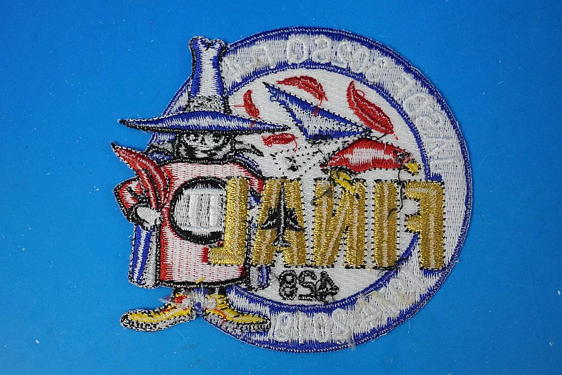 Patch JASDF 302nd Squadron F-4 1974-2019 FINAL White-tailed Eagle Spook without hook and loop