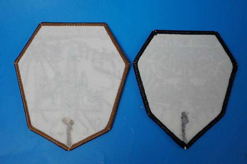 Patch USAF U.S. Air Force F-16 14th Fighter Attack Squadron DESERT WEASEL/Wild Weasel and other 2 types, 2-piece set, no Velcro