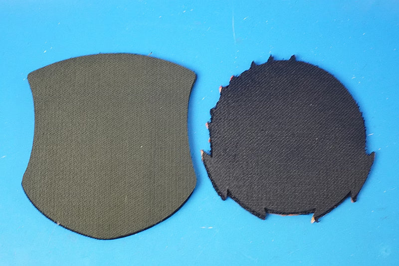 Patch JGSDF 4th Anti-Tank Helicopter Squadron (4ATH) Rising Thunder, Akane Kisarazu and others, 2 types, 2-piece set, with Velcro.