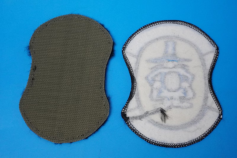 Patch JASDF (Japan Air Self-Defense Force) F-4EJ Phantom II 1000 Flight Hours Spook High-Visibility & Low-Visibility 2-Piece Set (with and without Velcro)