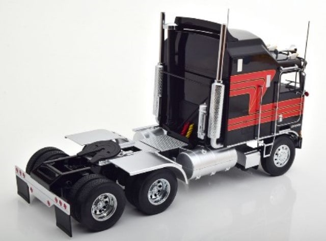 RK180142 ROAD KINGS 1:18 Kenworth K100 Aerodyne 1976 black/red