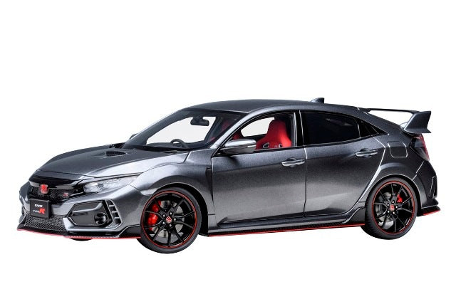 73221 AUTOart 1:18 Honda Civic Type R FK8 2021 Polished Metal Metallic model car