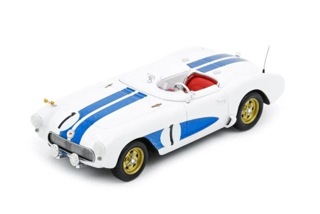 US180 Spark 1:43 Chevrolet Corvette C1 #1 9th Sebring 1956 model car