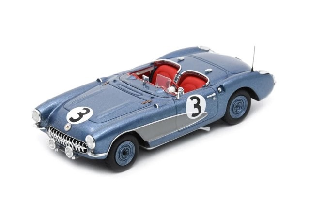 US181 Spark 1:43 Chevrolet Corvette C1 #3 12H Sebring 1956 model car