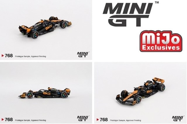 MGT00768-MJ TSM MINI-GT × Mijo 1:64 McLaren F1 MCL60 2023 3rd place winner #81 Japanese Grand Prix Oscar Piastri *Blister pack