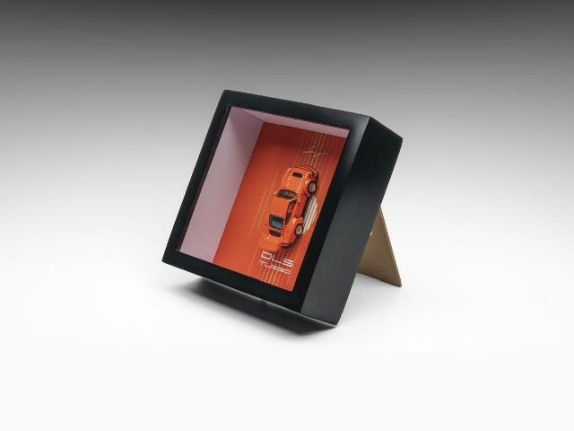 FY64044 Finclassically 1:64 Singer DLS Turbo Orange Red Frame Type