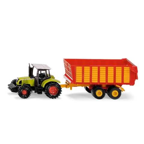 SK1650 SIKU CLAAS Tractor with Hay Trailer