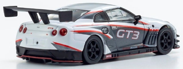 K07131LW KYOSHO 1:64 Nissan MOTN Nismo R35 GT-R GT3 White model car