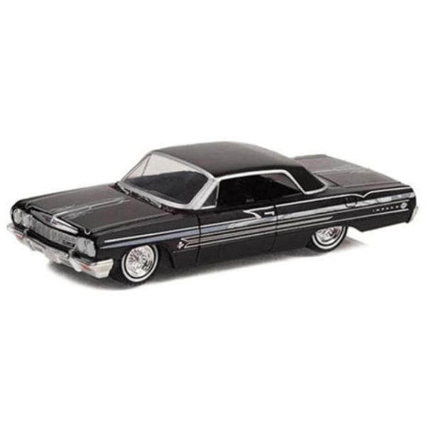 51462 GreenLight 1:64 Chevrolet 1964 Impala Lowrider Black (North America only)
