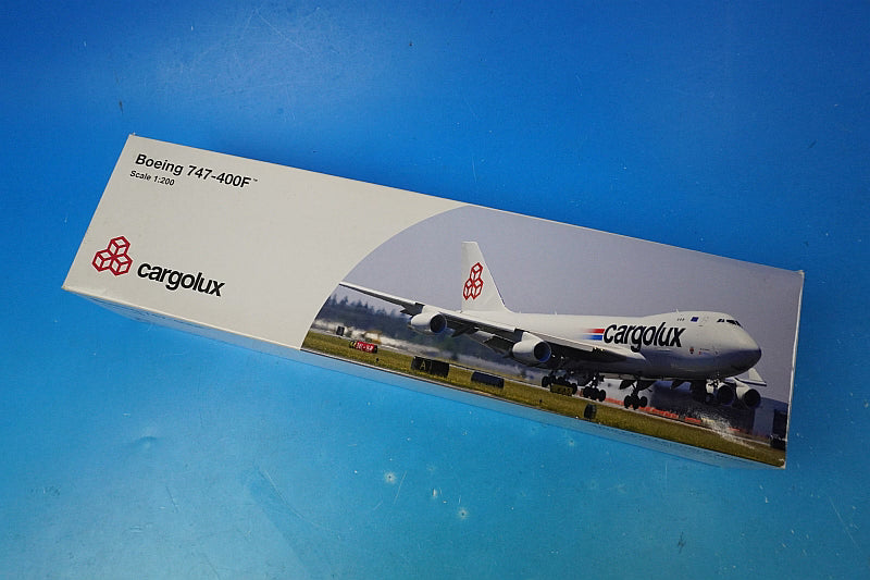 1:200 B747-400F Cargolux LX-YCV 4418 Hogan airplane model – Boost