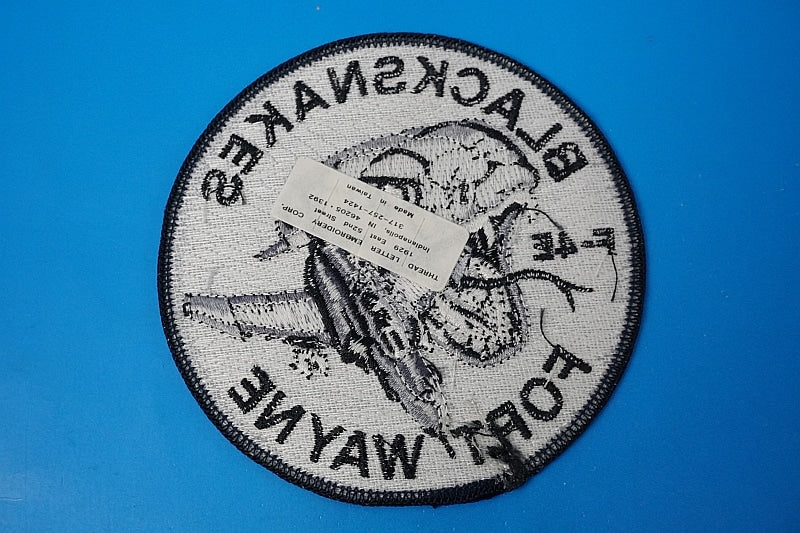 Patch USAF USN F-4E A-10C Thunderbolt II Black Snake without hook and loop