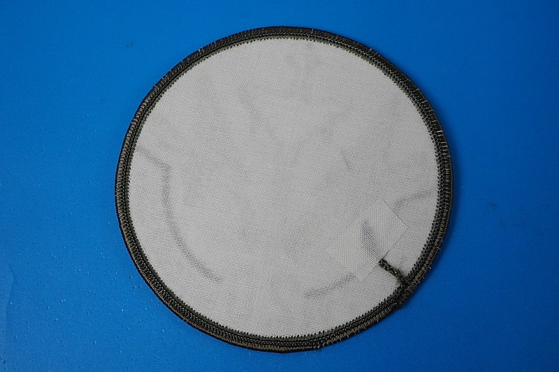 Patch JASDF 20th Anniversary White tailed Eagle Silver without hook and loop