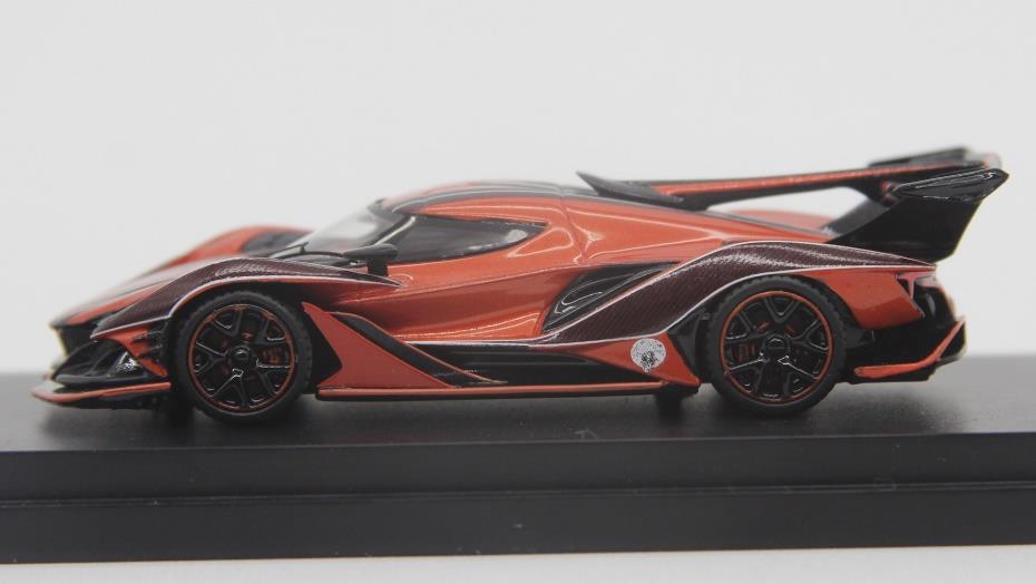 PE62909 Peako 1:64 Apollo Intensa Emozione Orange Dragon model car