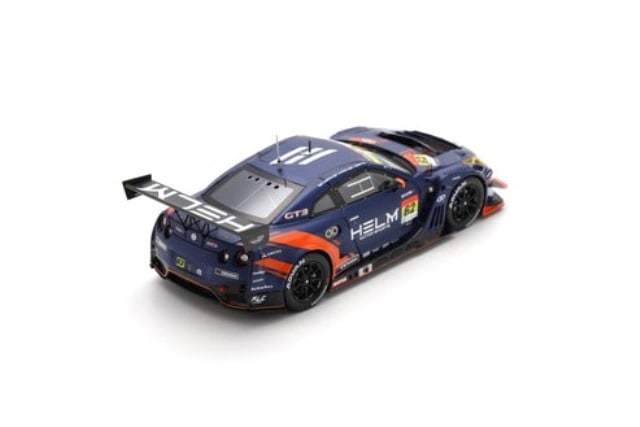 SGT180 Spark 1:43 HELM MOTORSPORTS GT-R HELM MOTORSPORTS GT300 SUPER GT 2024 #62 K. Hirate/Y. Hiraki/R.Hiraki