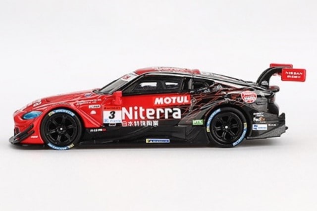 MGT00765-BL TSM MINI-GT 1:64 Nissan Z GT500 SUPER GT Series 2023 #3 "Niterra MOTUL Z" NDDP RACING (left-hand drive) *Blister pack