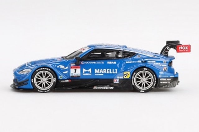 MGT00849-BL TSM MINI-GT 1:64 Nissan Z GT500 SUPER GT Series 2023 #1 "MARELLI IMPUL Z" TEAM IMPUL (left-hand drive) *Blister pack version