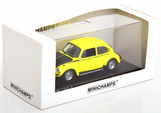 943 055103 MINICHAMPS 1:43 Volkswagen VW 1303S GSR 1973 yellow / black