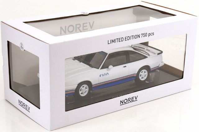 183300 NOREV 1:18 Opel Manta B i200 Rothmans Livery 1984 White/Blue/Red MODELISSIMO Custom Order