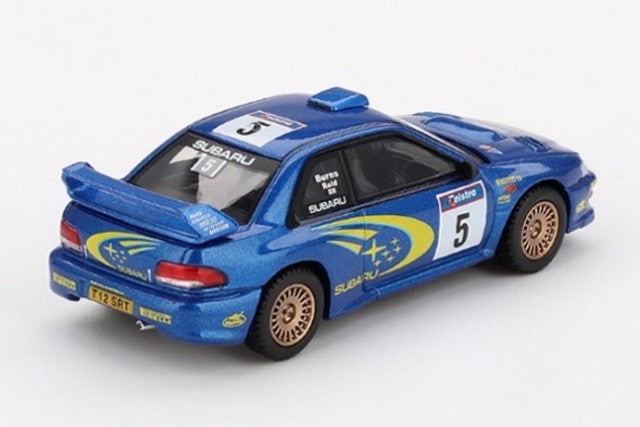 MGT00986-L TSM MINI-GT 1:64 Subaru Impreza WRC99 Rally Australia 1999 #5 LHD Australia Exclusive