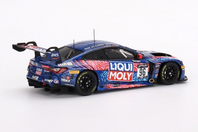 TSM430679 TSM 1:43 BMW M4 GT3 GT World Challenge USA Watkins Glen 2022 PRO Winner Car #96 Turner Motorsport