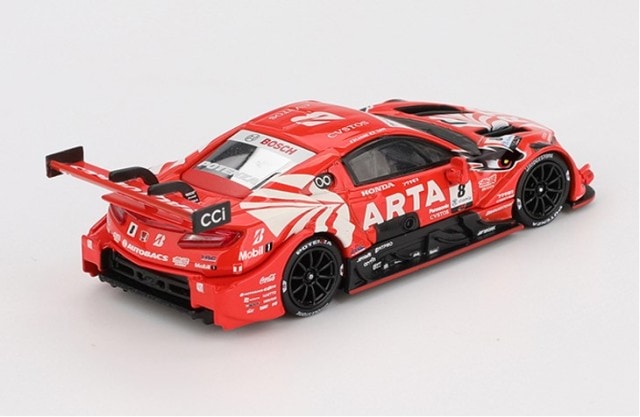 MGT00786-BL TSM MINI-GT 1:64 Honda NSX-GT Type S GT500 SUPER GT 2023 #8 ARTA MUGEN NSX-GT ARTA LHD Japan Limited *Blister pack model car