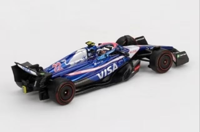 MGT01007-L TSM MINI-GT 1:64 RB VCARB 01 F1 2024 Bahrain GP Yuki Tsunoda #22