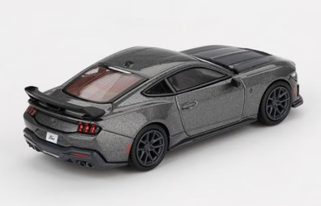 MGT00957-BL TSM MINI-GT 1:64 Ford Mustang Dark Horse 2024 Carbonized Grey (Left-hand drive) *Blister packaging
