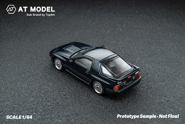 AT64001 AT MODEL 1:64 Mazda Infini RX-7 FC3S Infini Dark Green model car