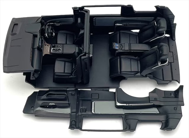 KS03924GBK KYOSHO 1:43 Lexus LM 500h (Graphite Black Glass Flake, 4-Seat Black)