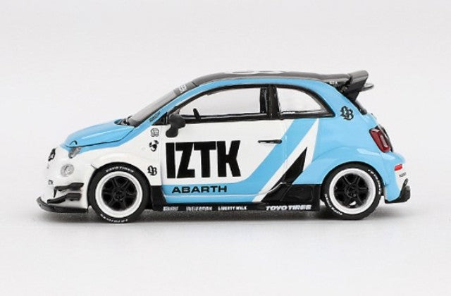 MGT01051-BL TSM MINI-GT 1:64 Abarth 595 LB-WORKS x Abarth Works IZTK (Left-Hand Drive) Blister Pack