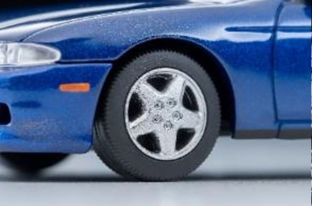 LV-N333c TOMYTEC 1:64 Nissan Silvia K's Aero 1995 model Purplish Blue 335993 model car