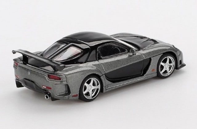 MGT01057-R TSM MINI-GT 1:64 Mazda RX-7 VeilSide Fortune Grey RHD model car