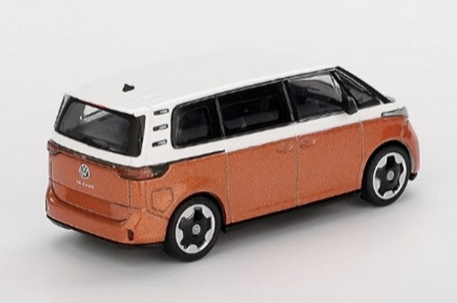 MGT01061-L TSM MINI-GT 1:64 Volkswagen ID. Buz z Candy White / Energetic Orange (Left-hand drive)