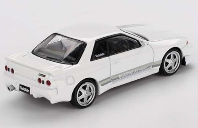 MGT01066-R TSM MINI-GT 1:64 Nissan Skyline GT-R R32 Veilside Combat C-I White RHD model car