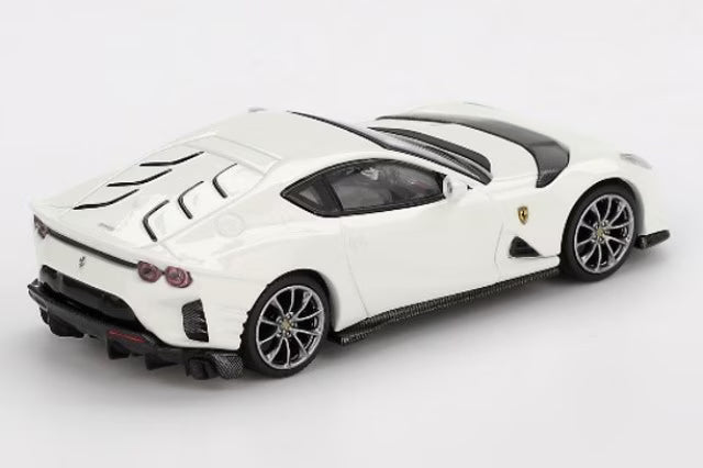 BBRFER64010 BBR 1:64 Ferrari 812 Competition Bianco Avus model car