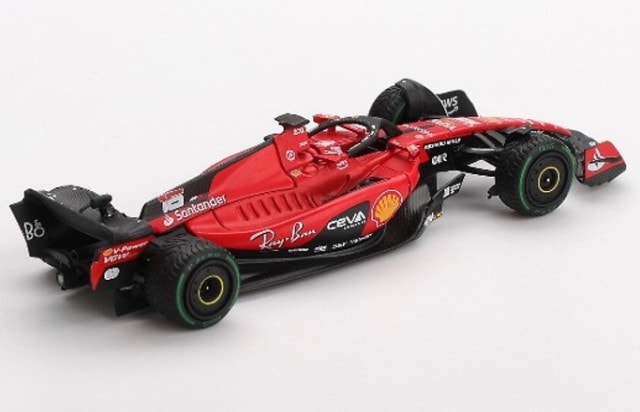 BBRFER64022 BBR 1:64 Ferrari SF23 2023 #16 Monaco Grand Prix C. Leclerc