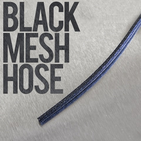P1243 Model Factory Hiro Black Mesh Hose Approx. Outer diameter 1.8mm Length 1500mm x 1 pc