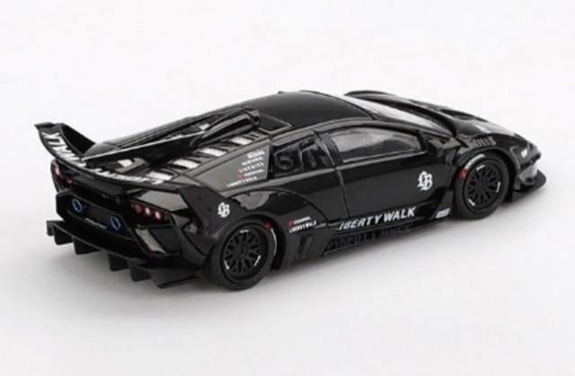 MGT01053-L TSM MINI-GT 1:64 Lamborghini LB-Silhouette WORKS MURCIELAGO GT Evo Black (Left-hand drive)